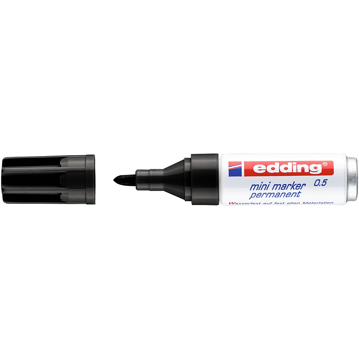 Edding "0,5 Mini Permanent Marker 10er Beutel" Black
