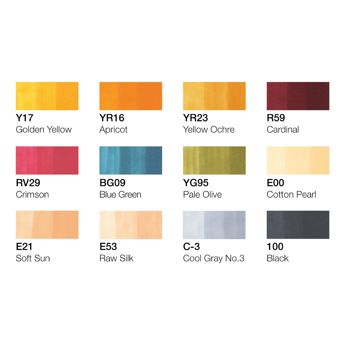 Copic "Ciao Schuluniformen 12er Set"