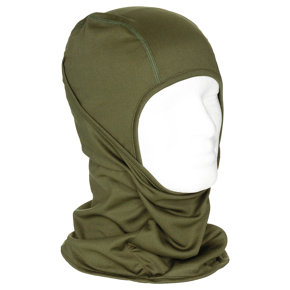 Maske "Balaclava Mission" 1-Loch (dünn) - Oliv