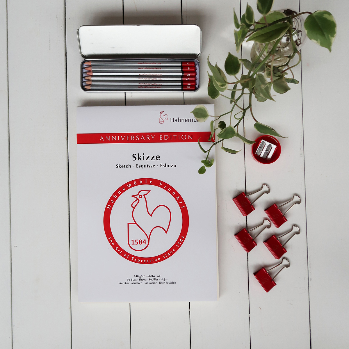 Hahnemühle "Anniversary Edition Skizzenbuch" A4 Hochformat 140g/m² (limitierte Edition)