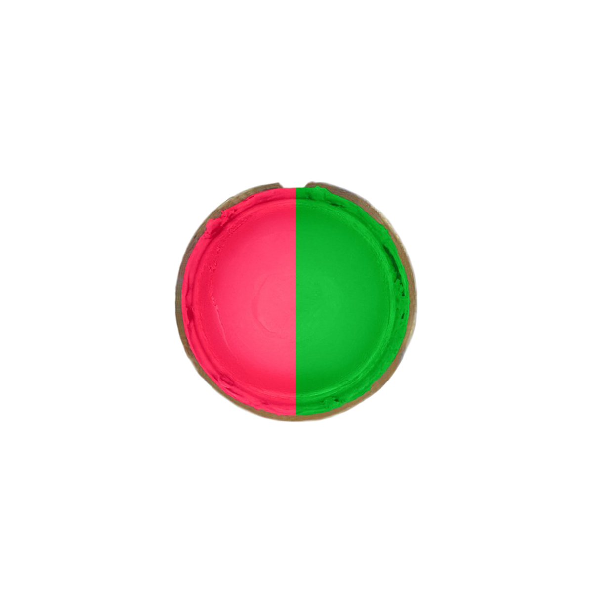 Hand Mixed "Rough Wall" Fluor Permanent Paint Stick - Torus