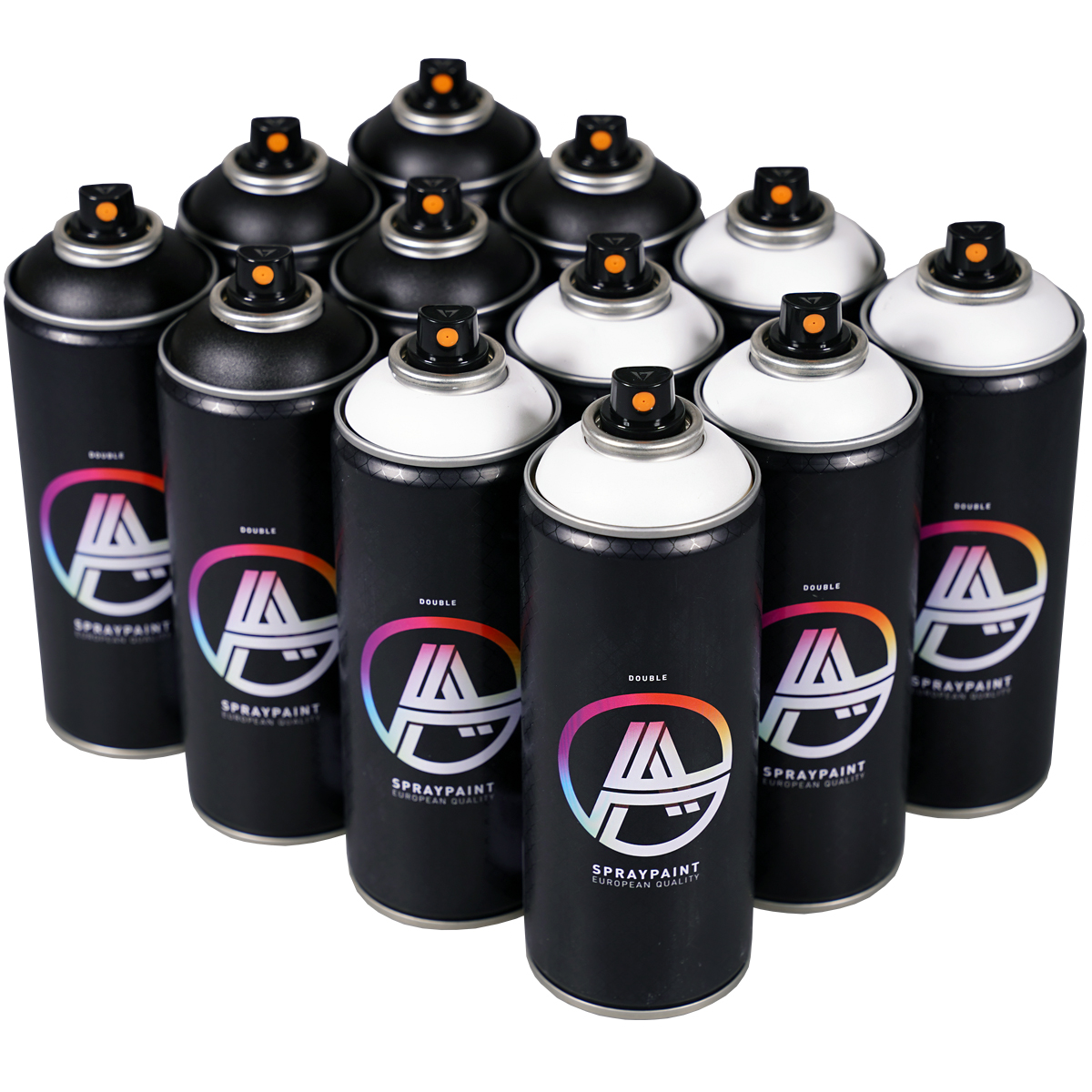 Double A "12er Black-White Box" (12x400ml)