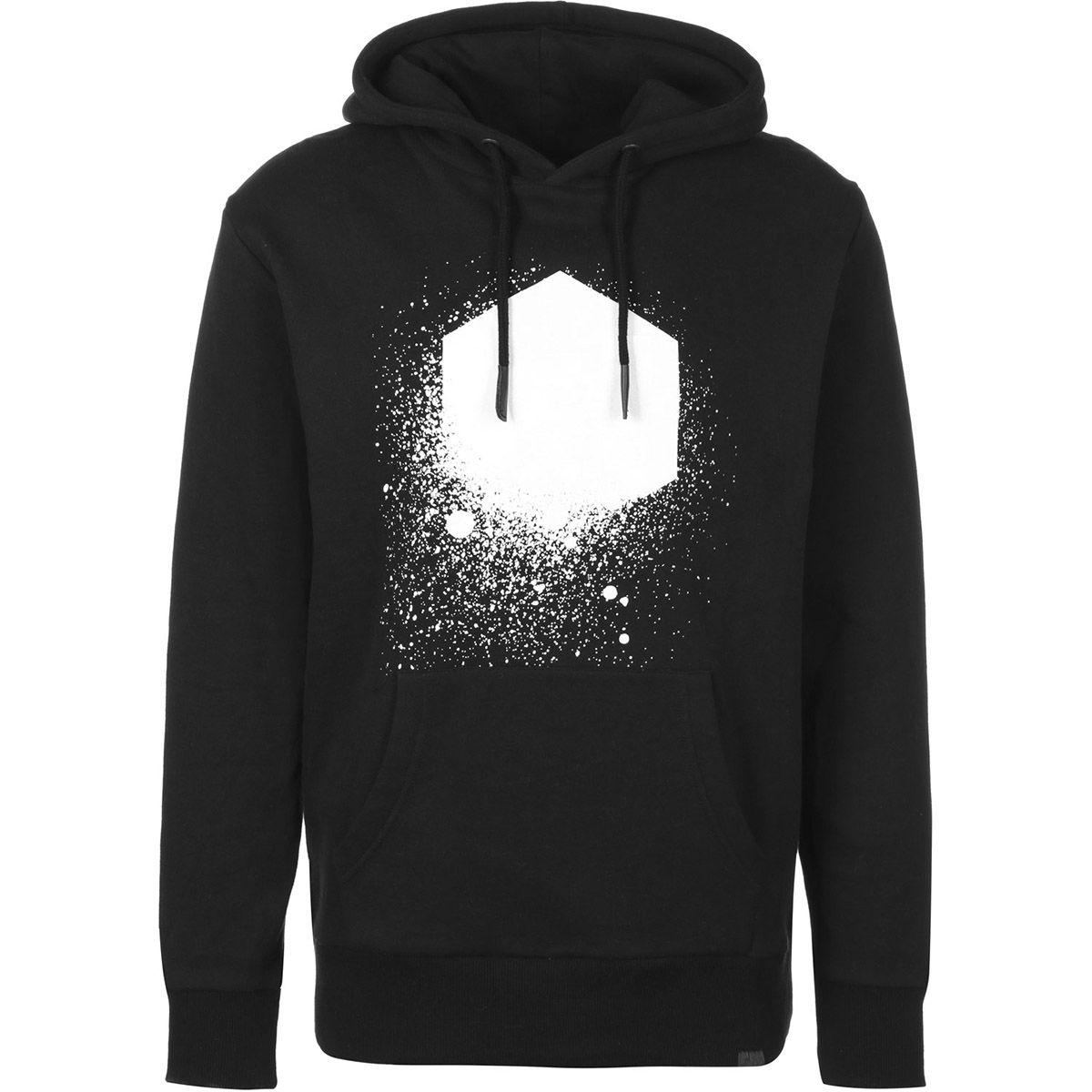 Streetspun Hoodie "Hexagon" Black