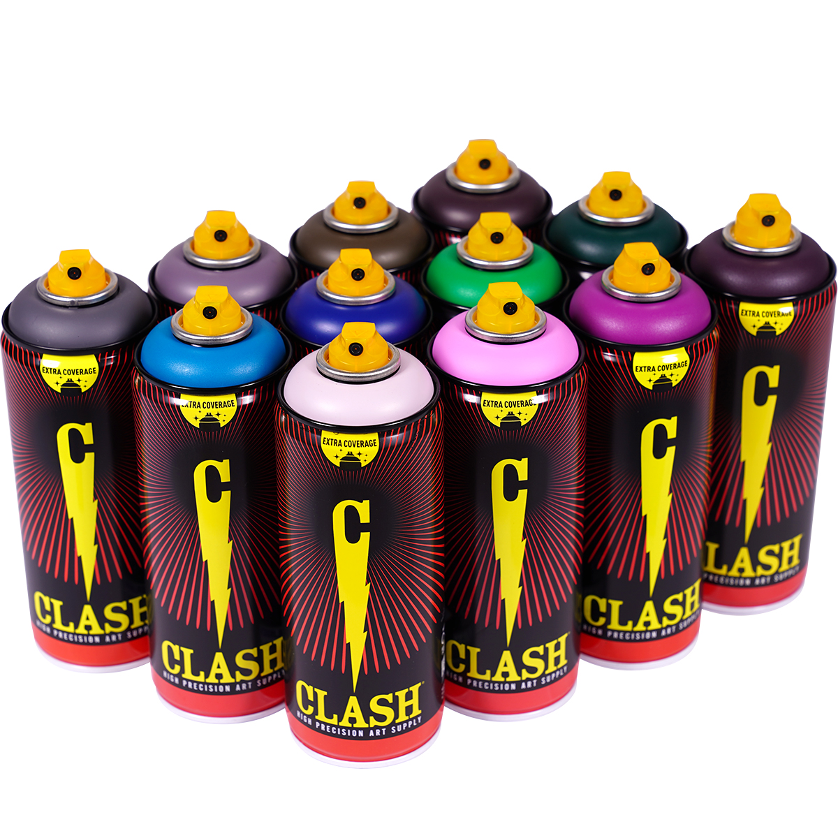 Clash "12er Paint Box Grimey Tones" (12x400ml)