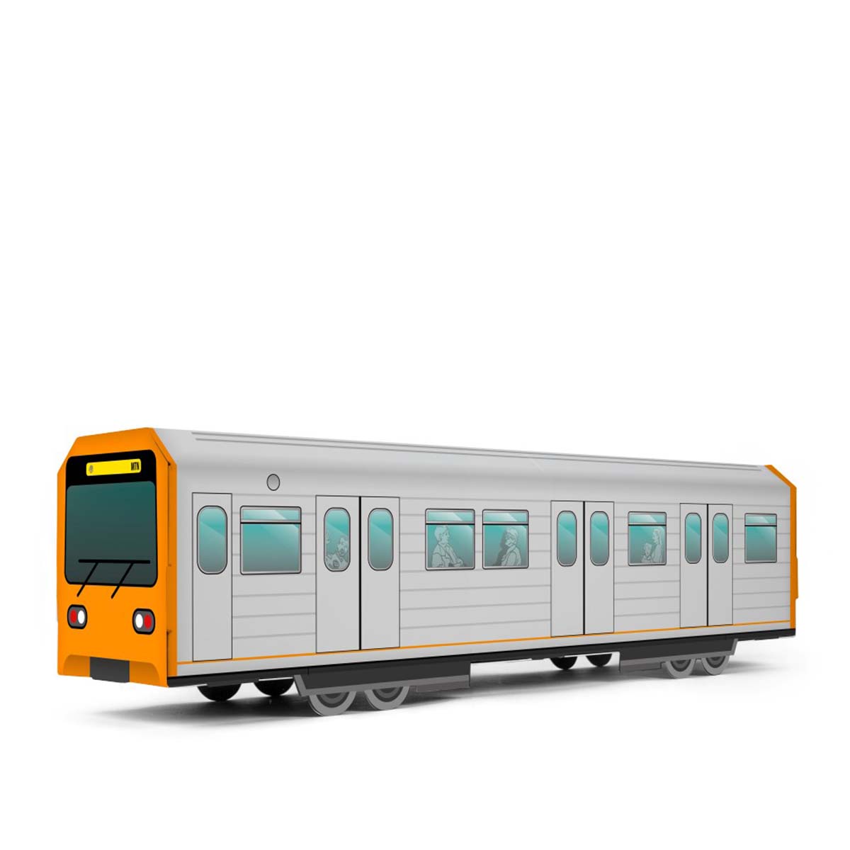 MTN "Mini Systems Train" - Bruxelles Metro (verpackt)