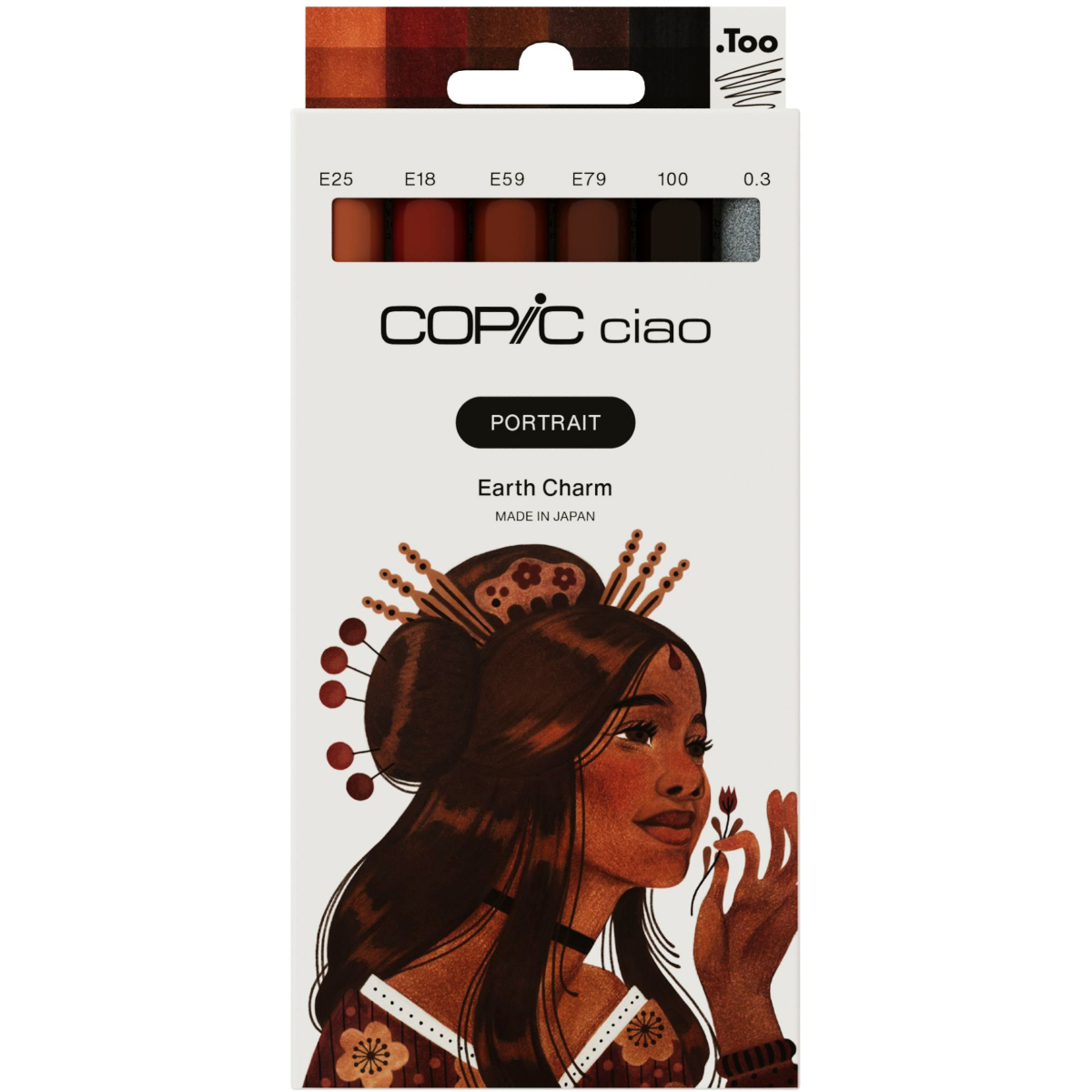 Copic "Ciao PORTRAIT 6er Set" Earth Charm