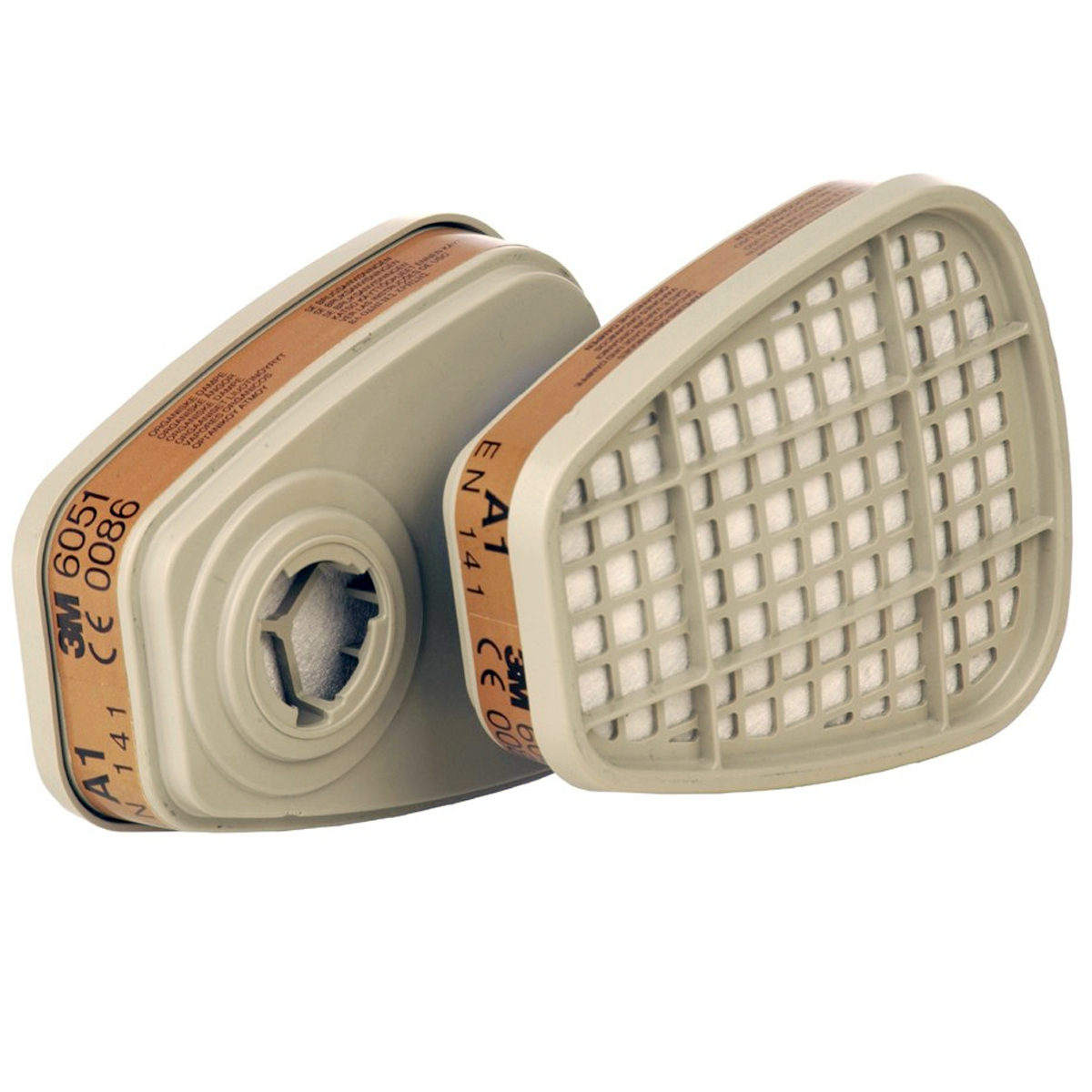 3M 6051 Ersatzfilter "A1" Doppelpack