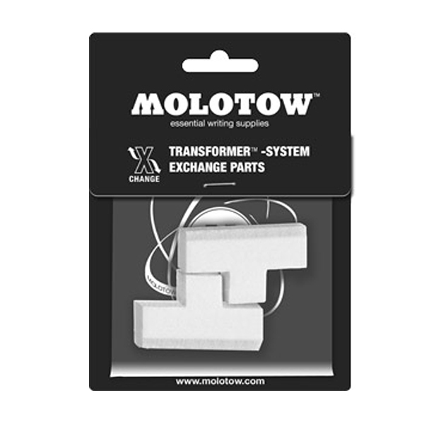 Ersatzfilze "Molotow Transformer High Flow" (50mm) - 2 Stk.