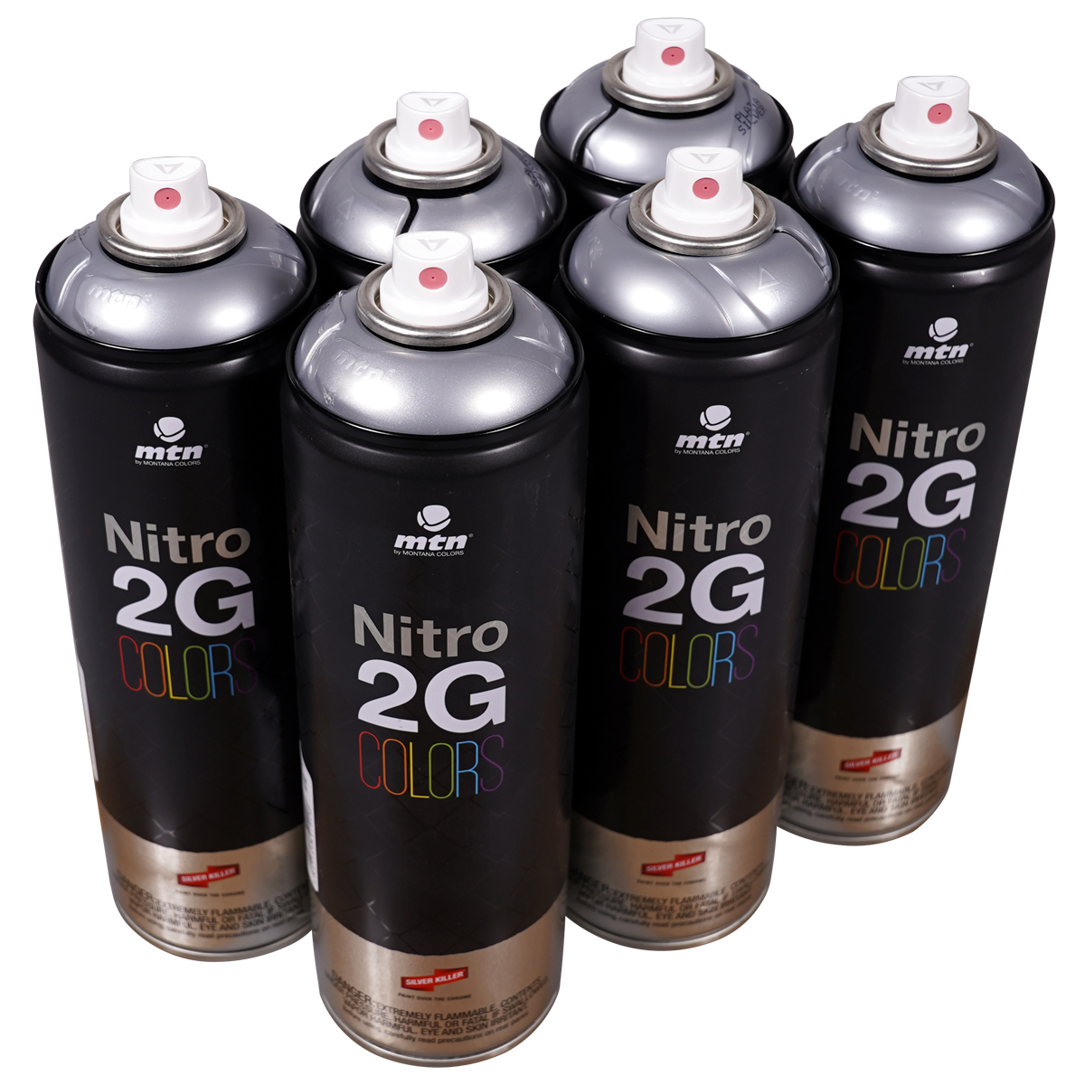MTN "Nitro 2G Plata Silver" (6x500ml)