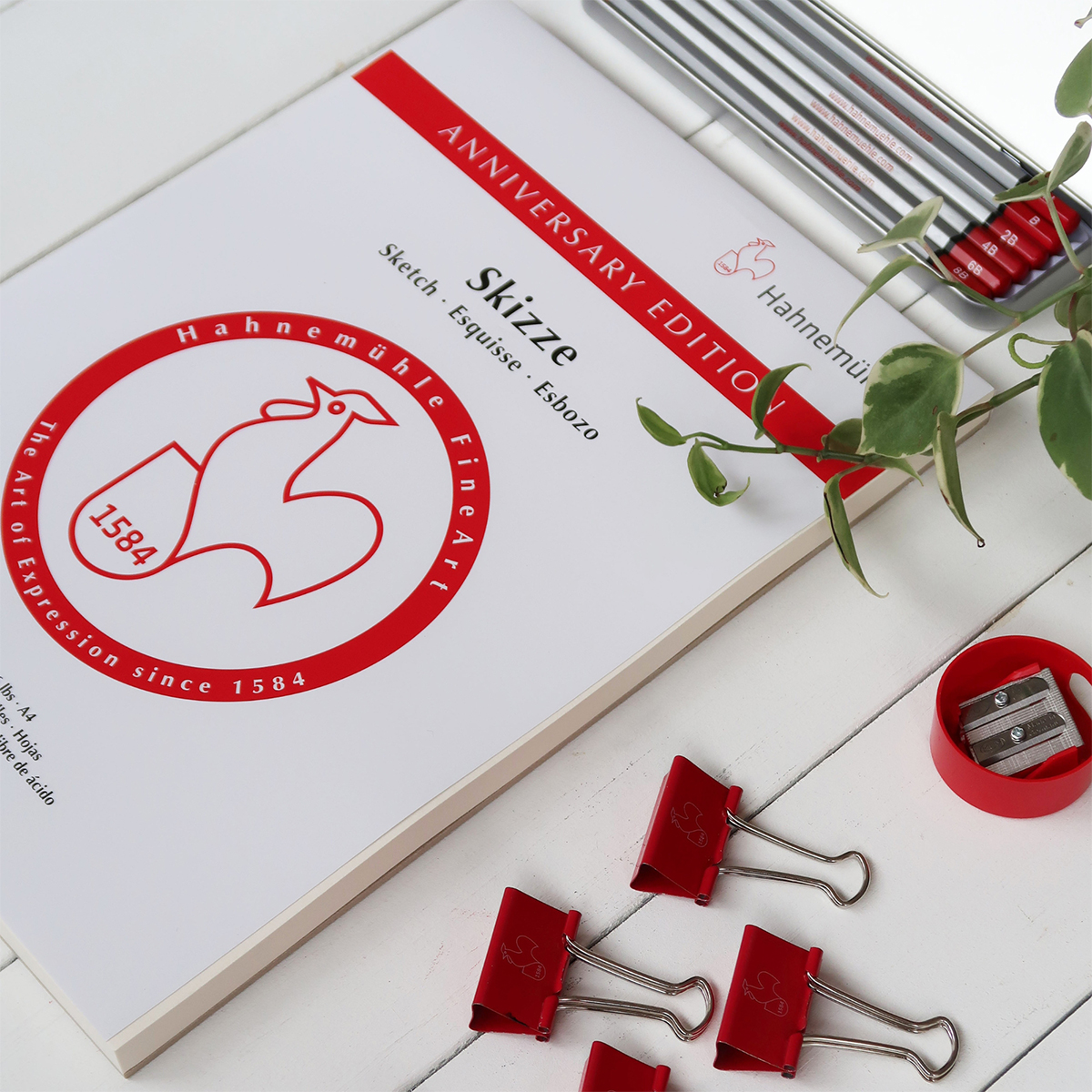 Hahnemühle "Anniversary Edition Skizzenbuch" A4 Hochformat 140g/m² (limitierte Edition)