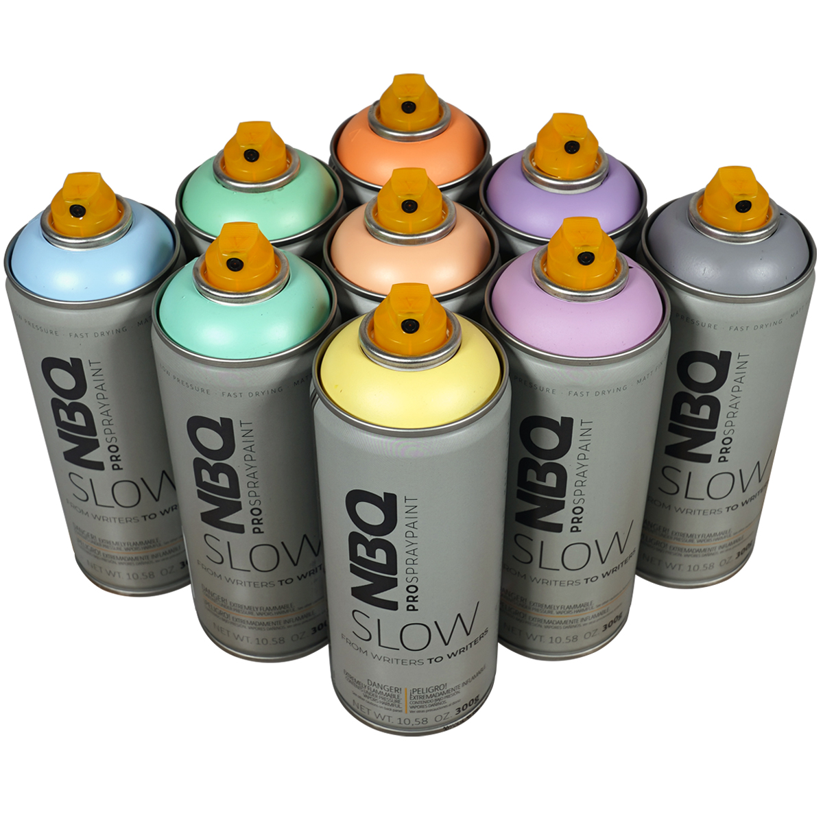 NBQ "New Slow" 9er Box Pastel Tones (9x400ml)