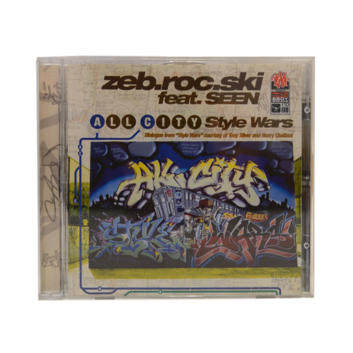 CD "Zeb.roc.ski feat. Seen - All City Style Wars"