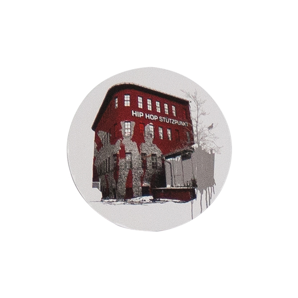 OTR Magnet "Hip Hop Stützpunkt" (9x9cm)