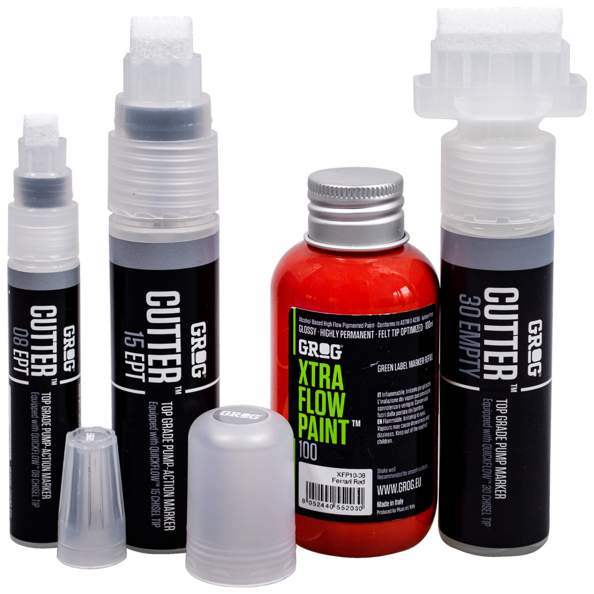 Grog "Cutter Marker Refill Set - Red"