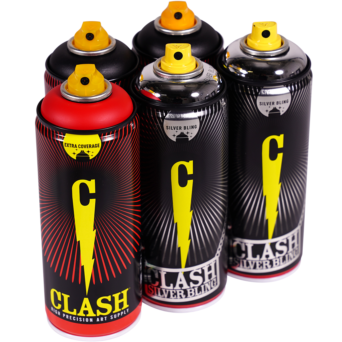 Clash "Paint" Basic Bombing Box (5x400ml)