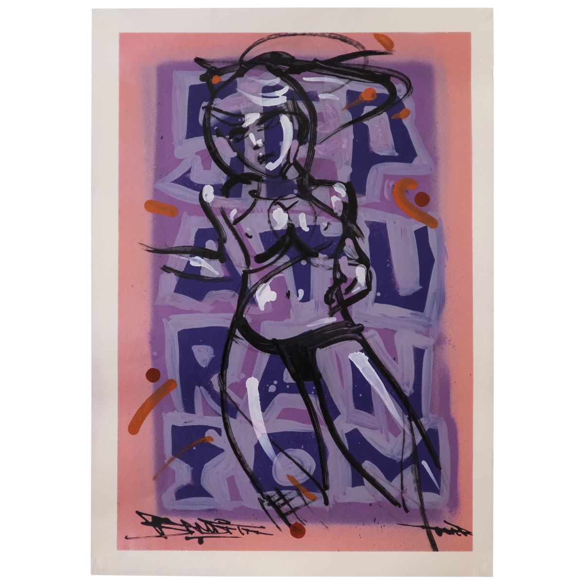 "Bandit 77 - Sepaturaniom (Original)" 42x60cm