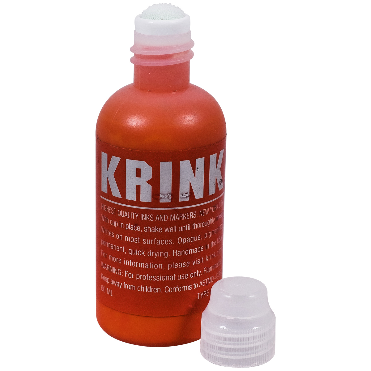 Krink "K-60 Squeeze" Marker - Orange (10mm)