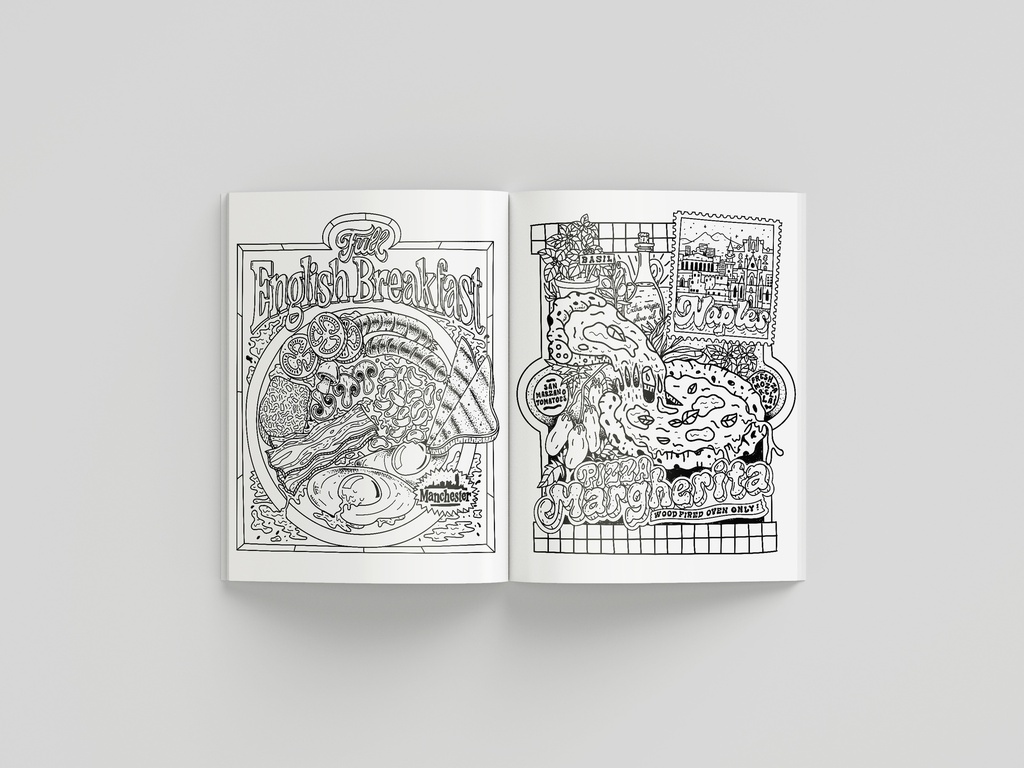 Street_Food_Coloring_Book_4 Ausmalbuch "Street Food" Coloring Book