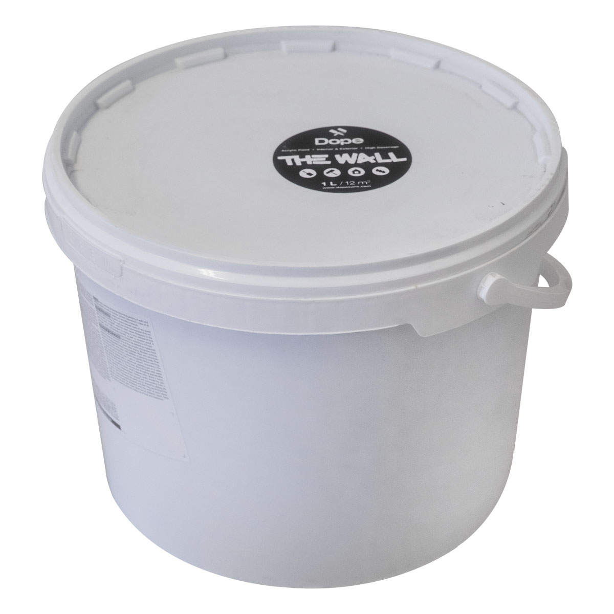 Dope Acryl Premium Wandfarbe "The Wall 10L" Black