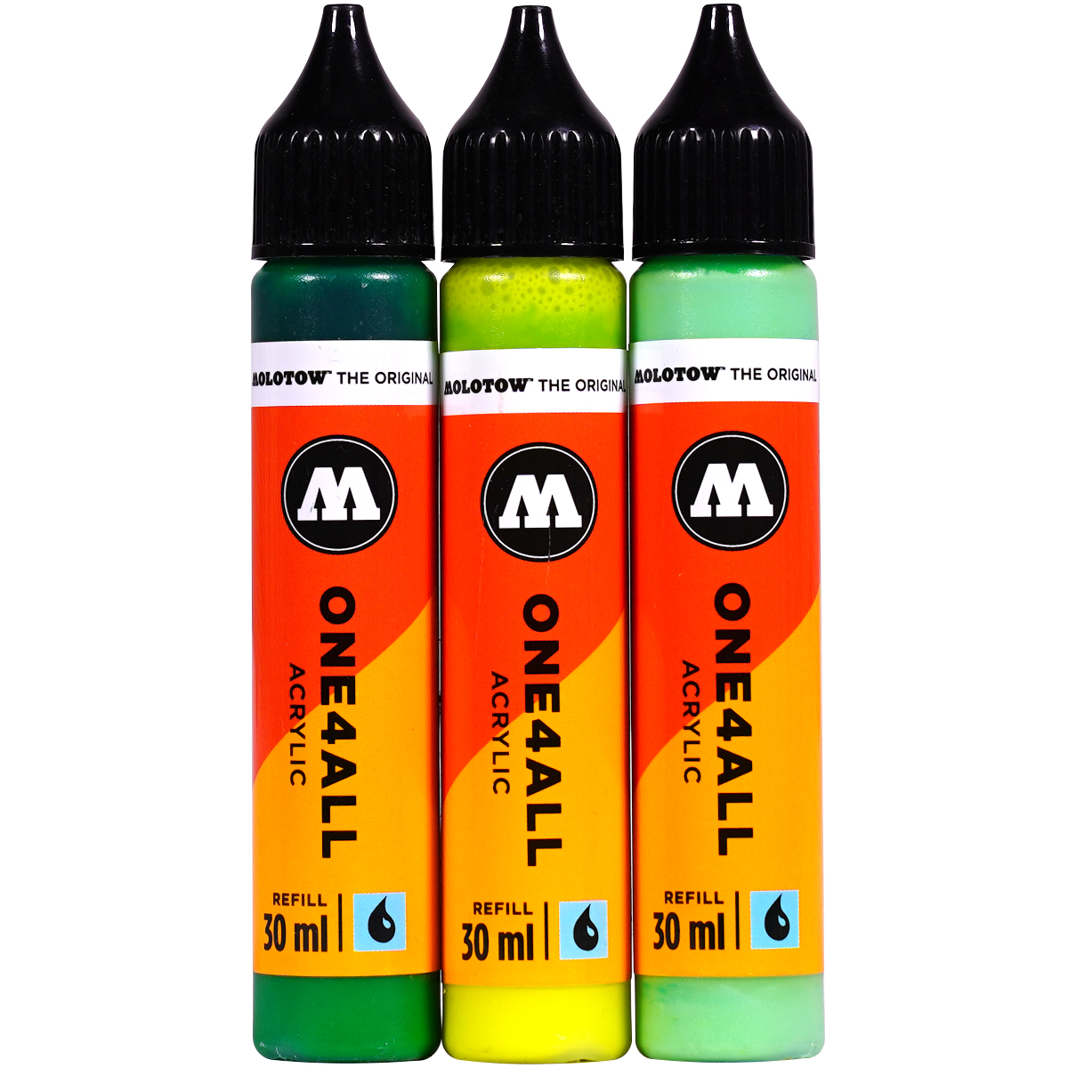 Molotow One4all "High Solid Premium Paint Refill 3er Set" (30ml)