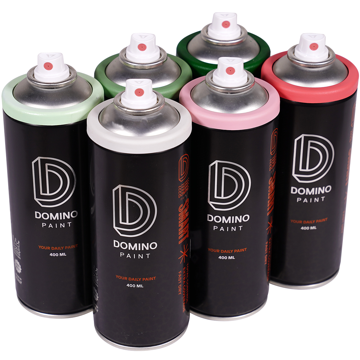 Domino "Smart" Sixpack Dirty Passion Tones (6x400ml)