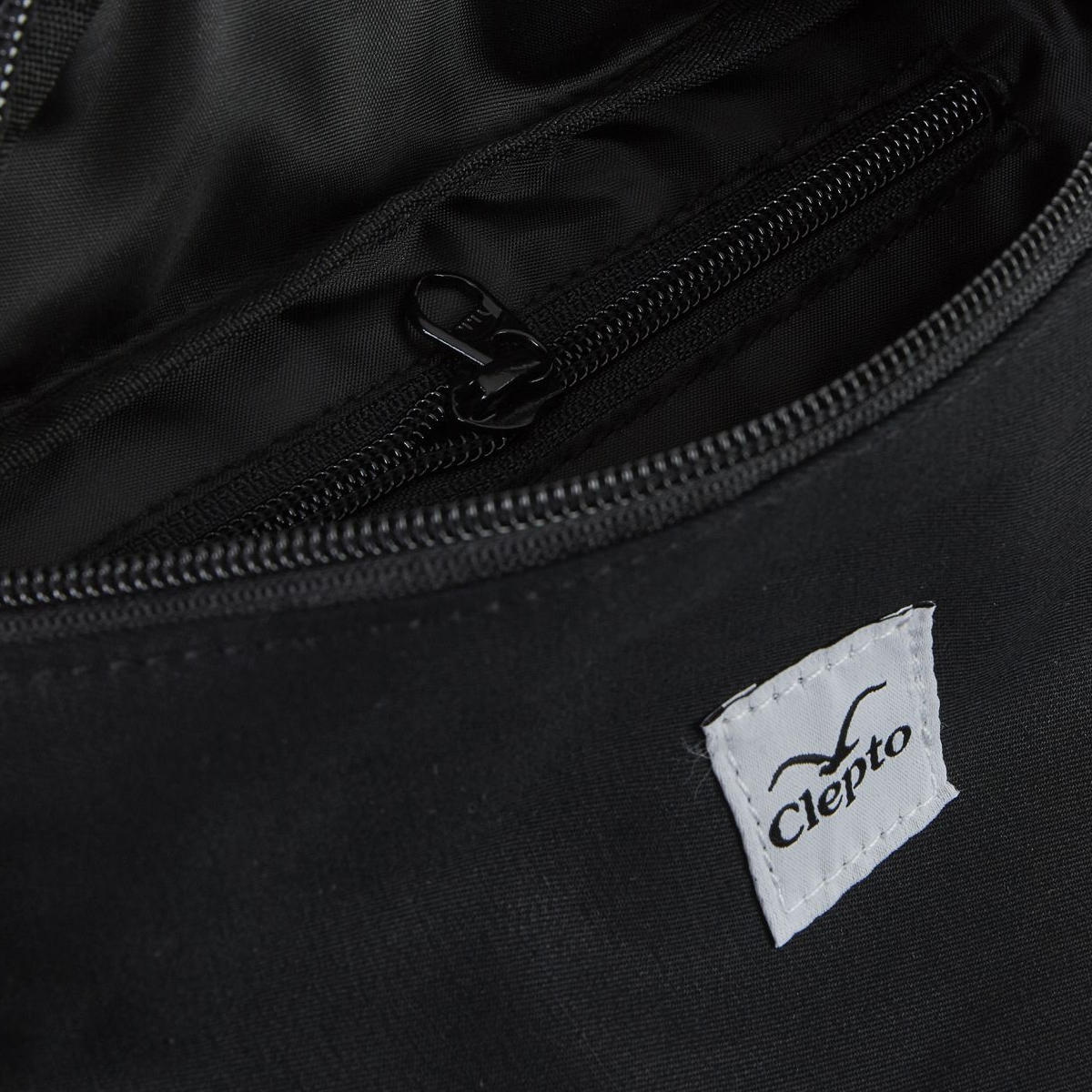 Clepto_HipBag_Black-05 Cleptomanicx Hip Bag "C.I. Patch" Black