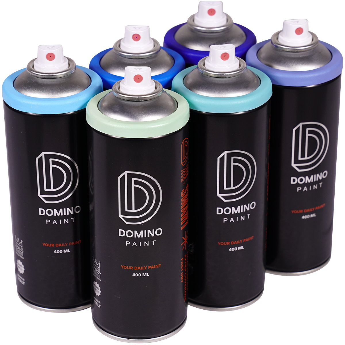 Domino "Smart" Sixpack Azure Tones (6x400ml)