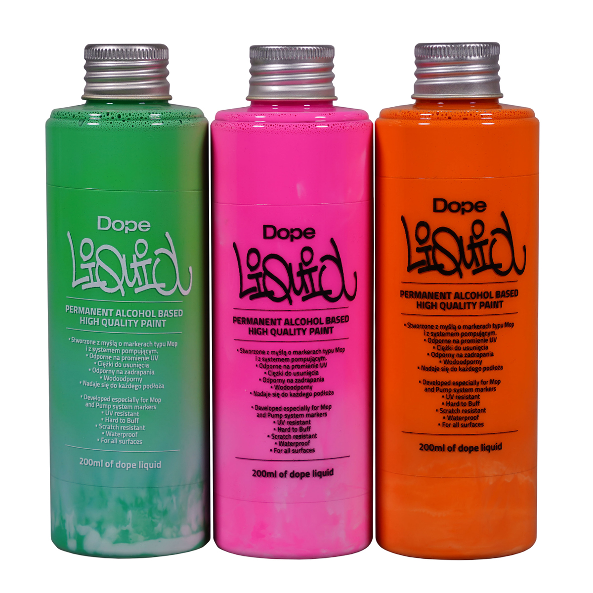 Dope "Liquid Refill" Neon 3er Set (3x200ml)