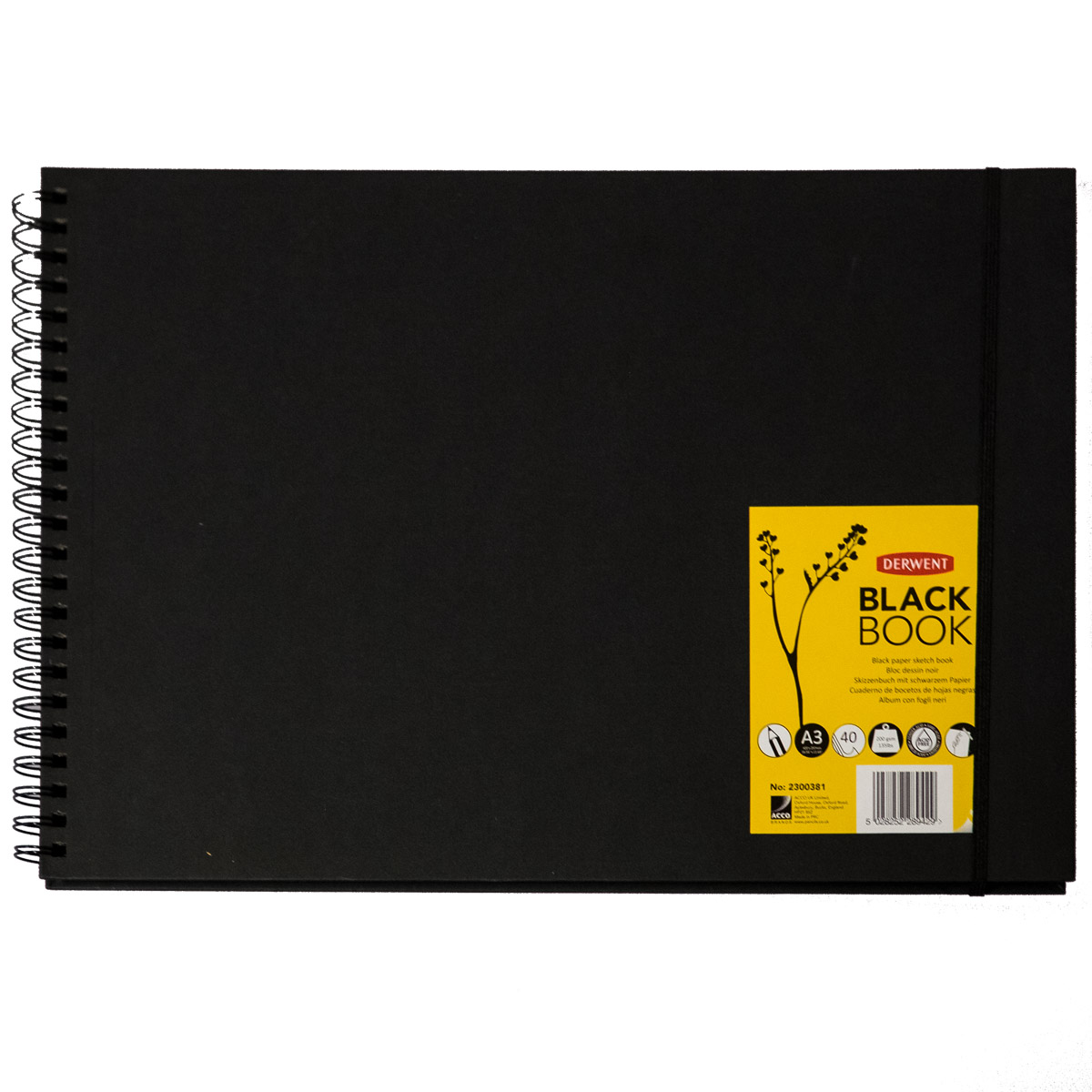 Derwent "Black Book" DIN A3 (Quer)