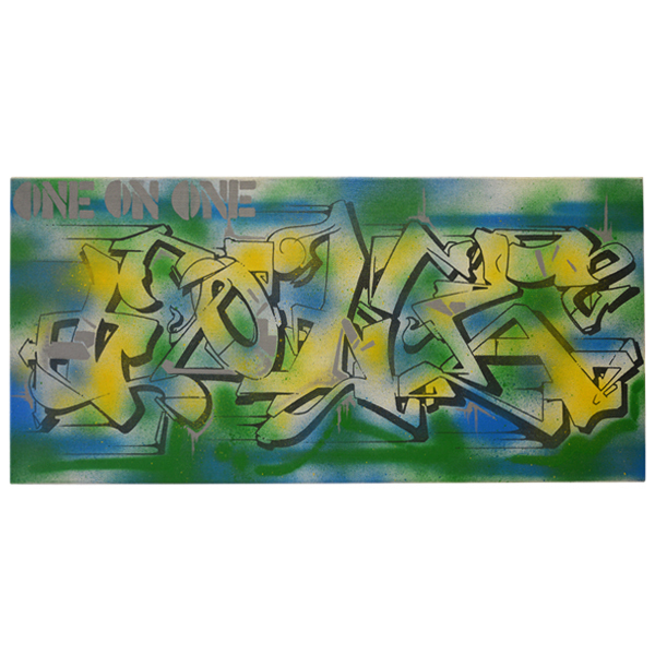 "Gone - Stealth (Original)" 35x75cm