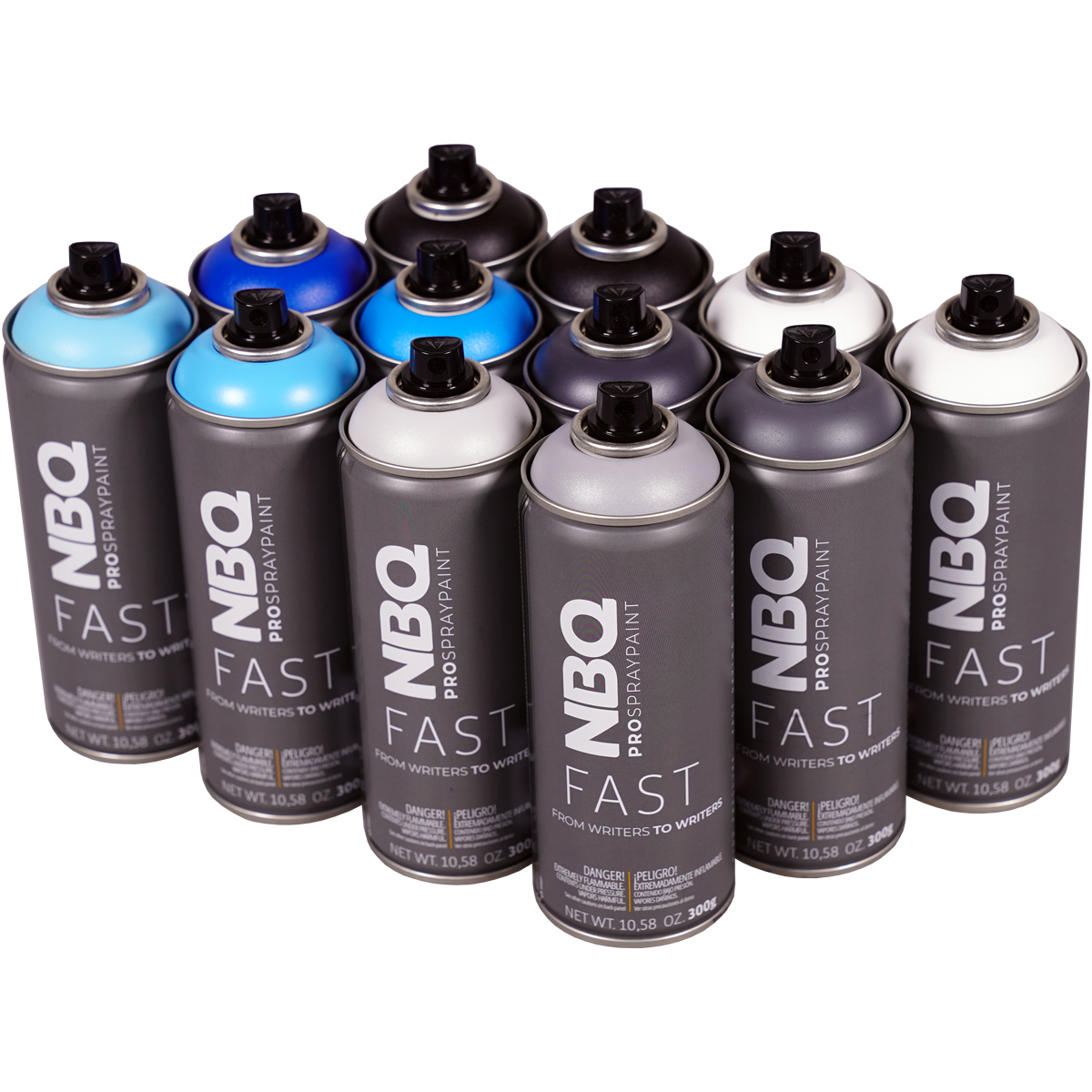 NBQ "New Fast" 12er Box Blue Grey (12x400ml)