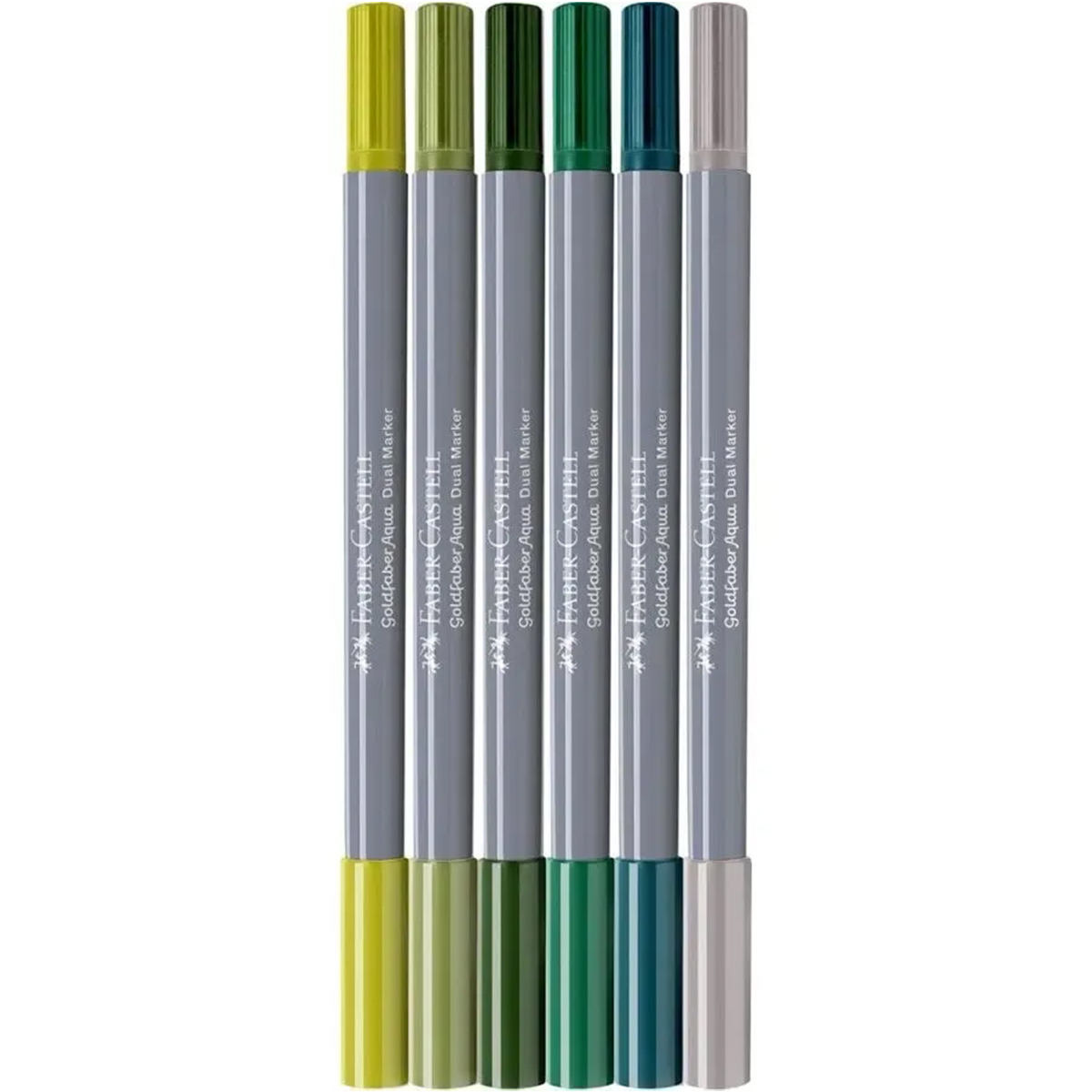 Faber-Castell "Goldfaber Dual Marker Jungle" 6er Lettering Set