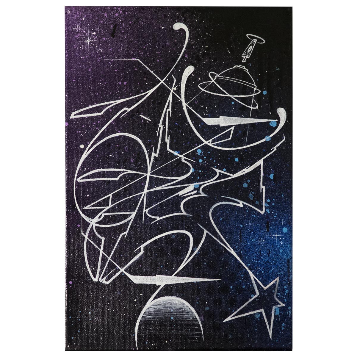 "Akte One - Universe (Original)" 20x30cm