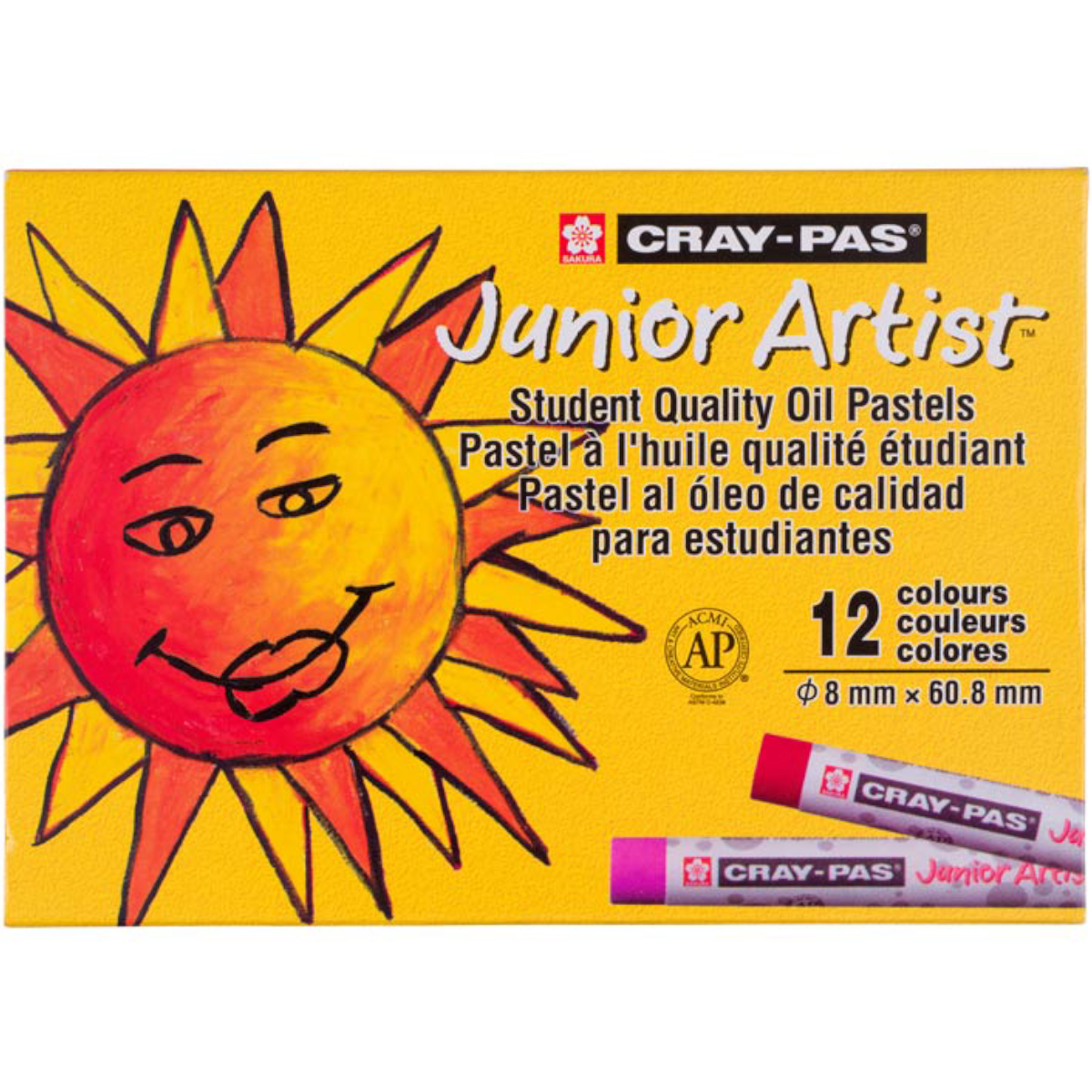 Sakura "Cray-Pas Junior Artist Ölpastellkreiden" 12er Set