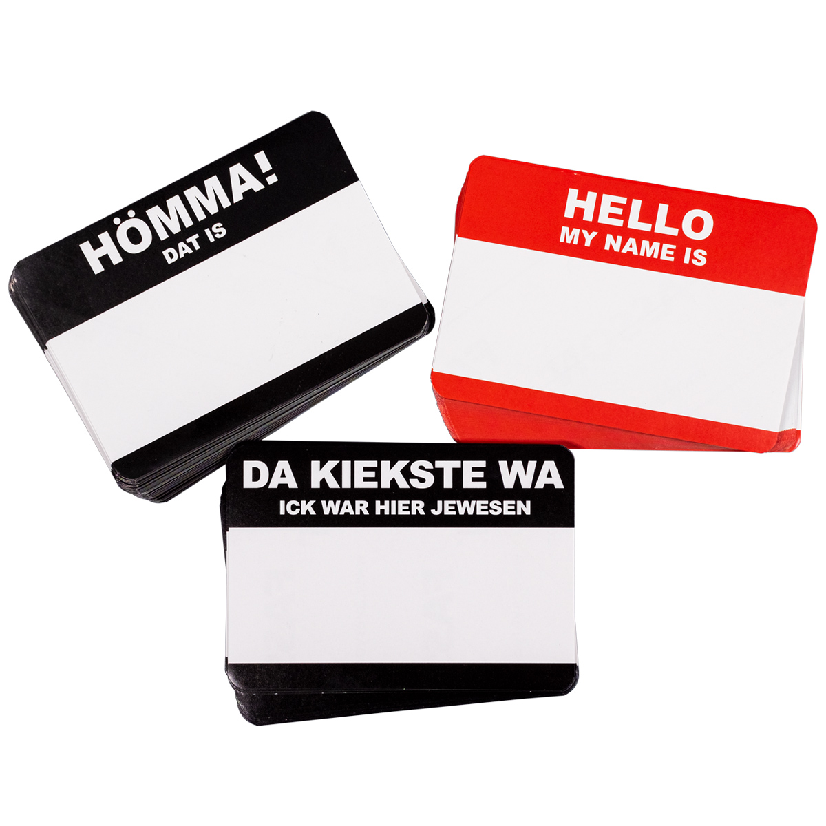 3er Stickerpack "International" (7x10cm)" (3x50 Stk.)