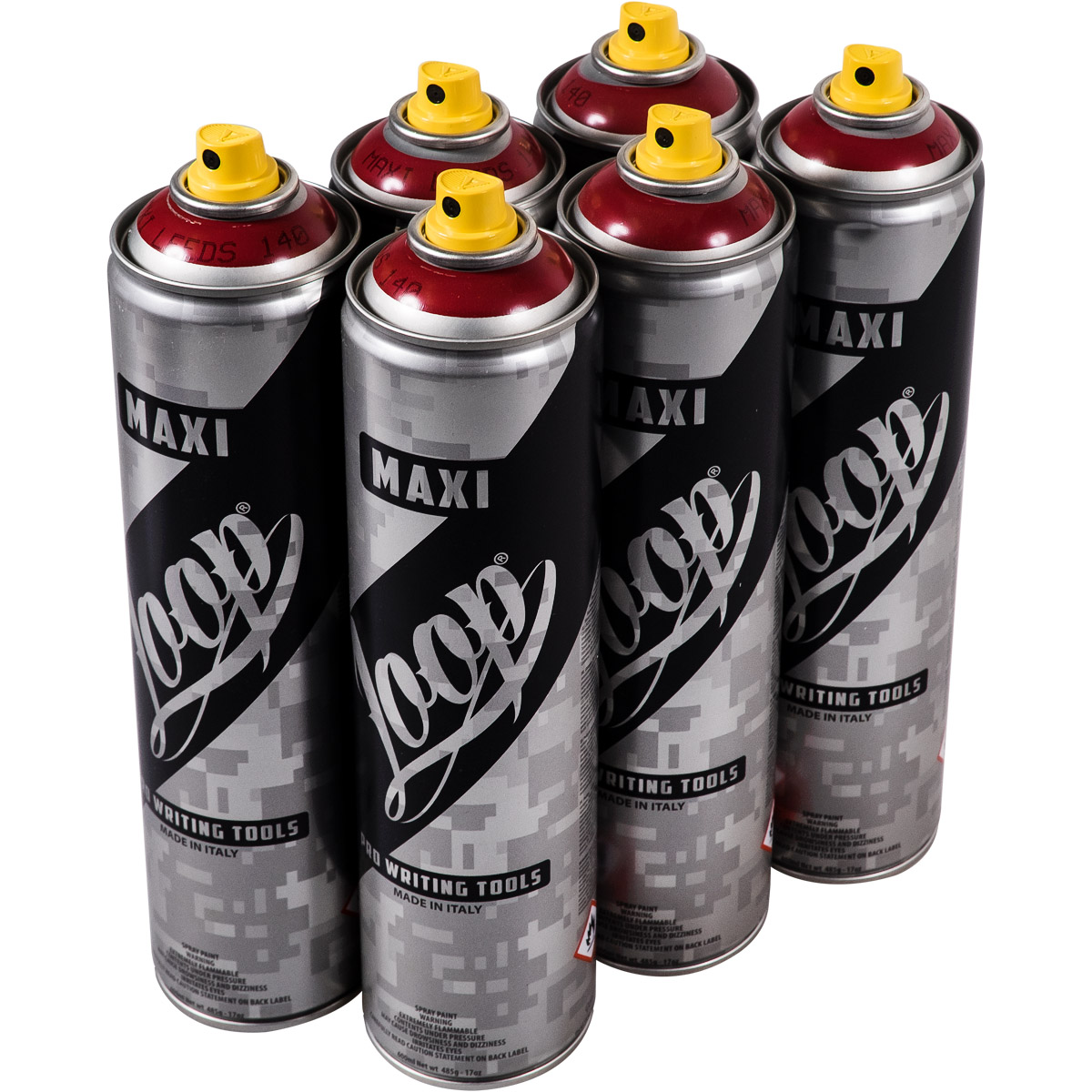 Loop Paint "Maxi One Color Sixpack - Leeds LP-426" (6x600ml)