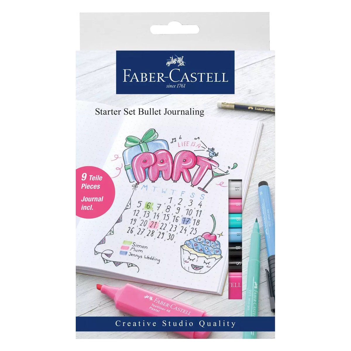 Faber-Castell "Bullet Journaling Starter Set" 9er Set