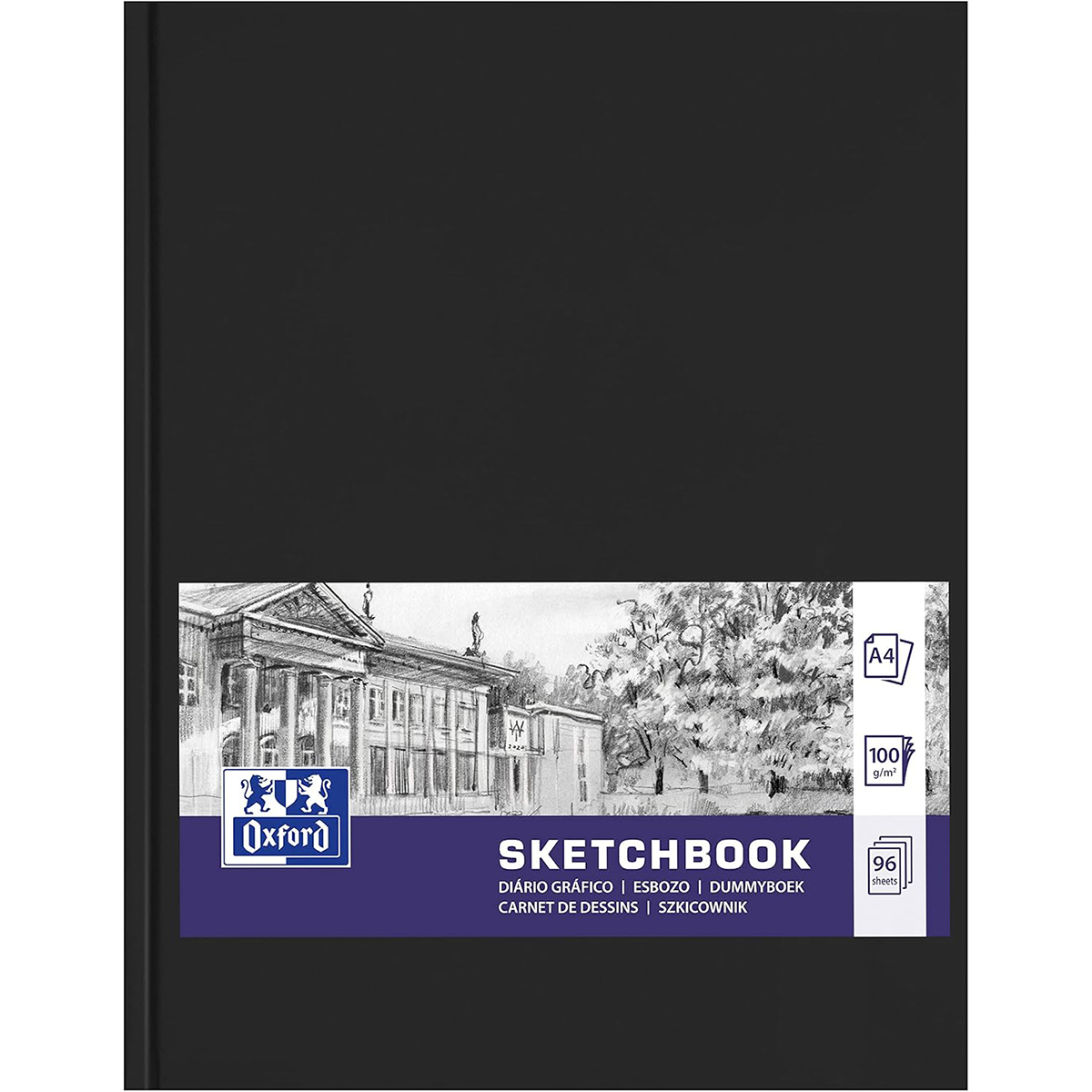 Oxford "Sketchbook A4" Hochformat (100g/m²)