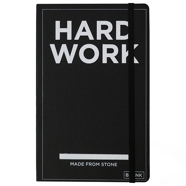 "Hard Work Book" - Made from Stone (Steinpapier)