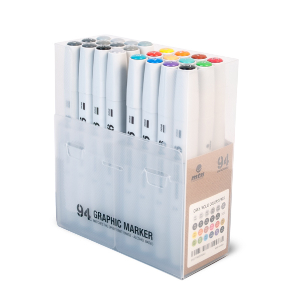 MTN 94er Graphic Marker 24er Set - Basic