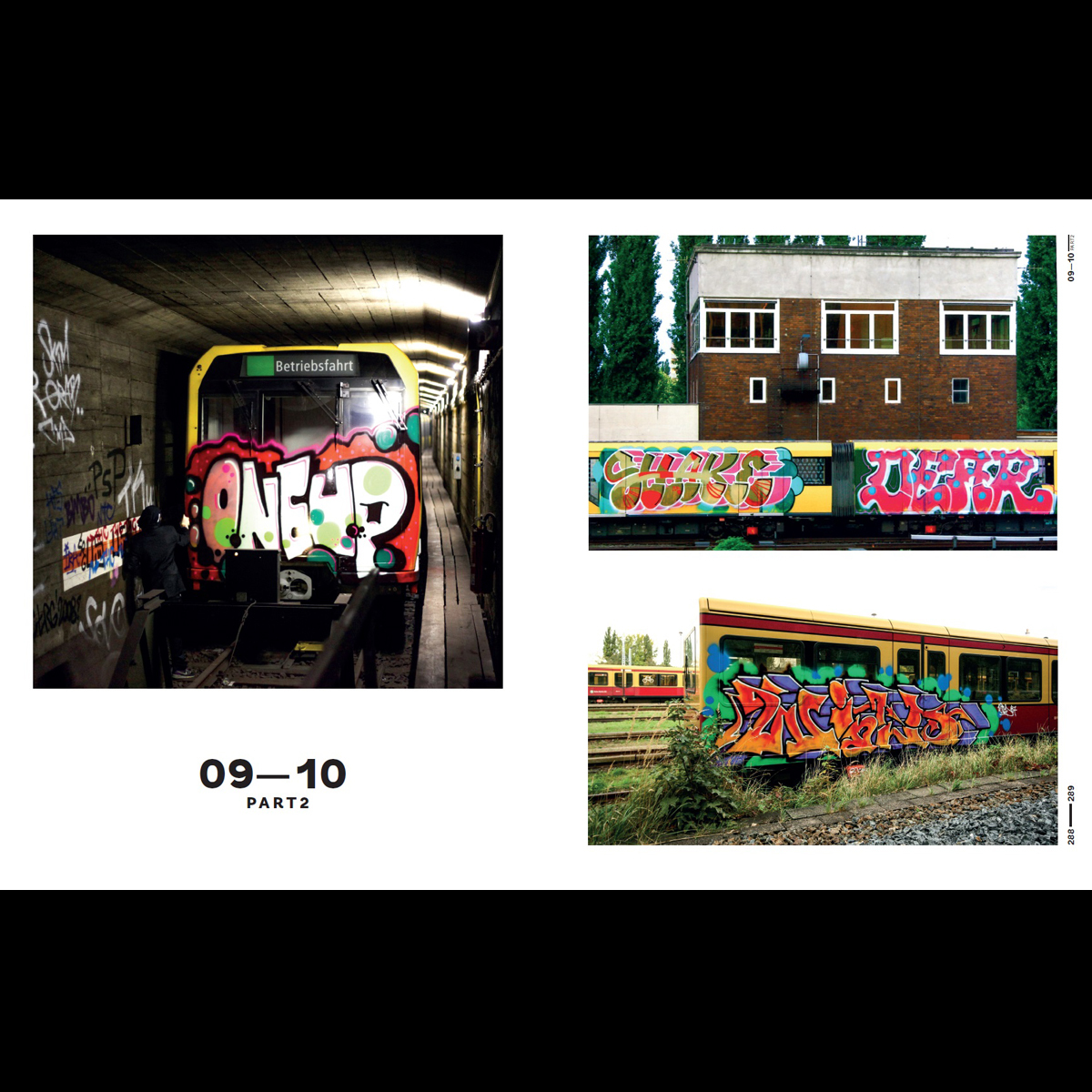 Buch 2er Bundle "DECADES Vol.2+3 "Graffiti Writing in Berlin