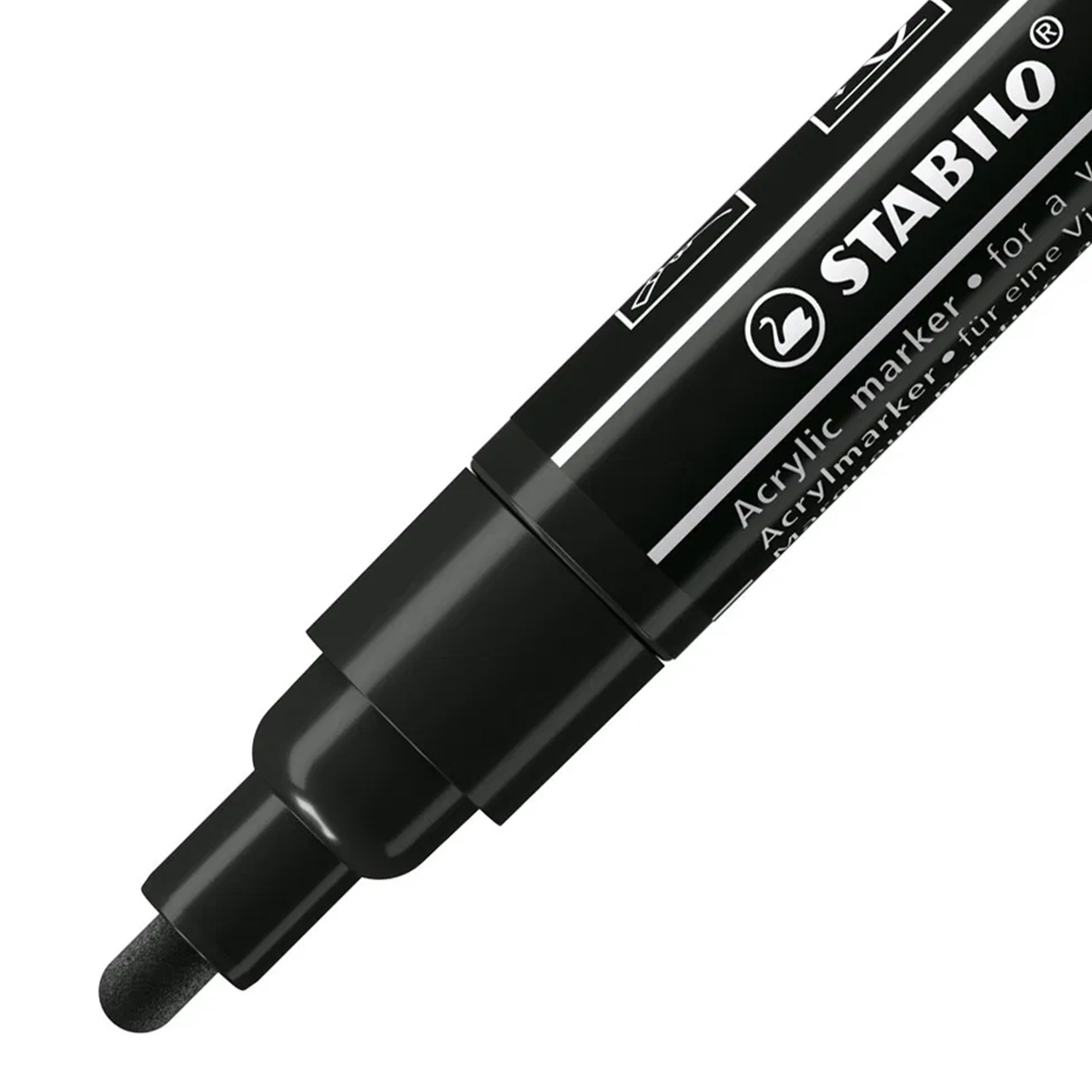 Stabilo "Acrylmarker Free T300" (2-3mm) Black