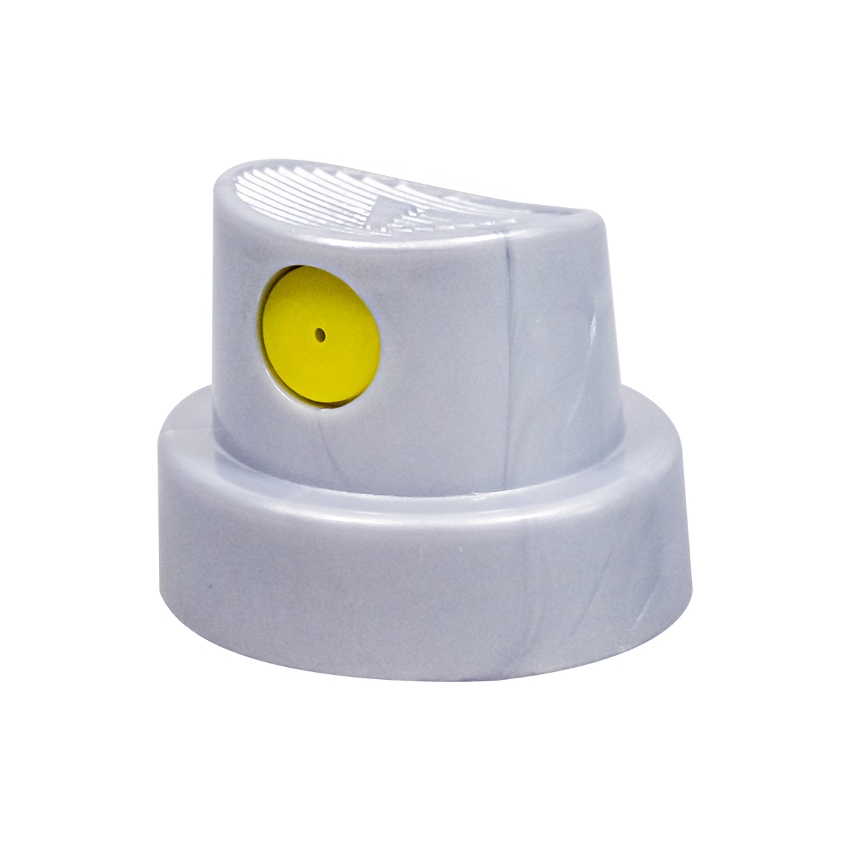 "Flux Cap" Silver/Yellow