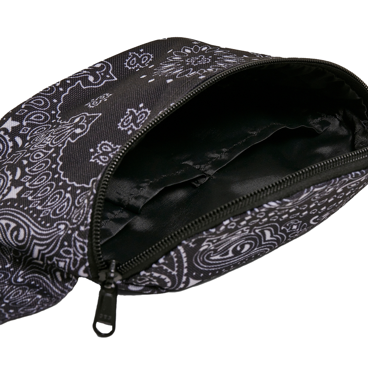 Urban Classics "Bandana Print Hip Bag" Black