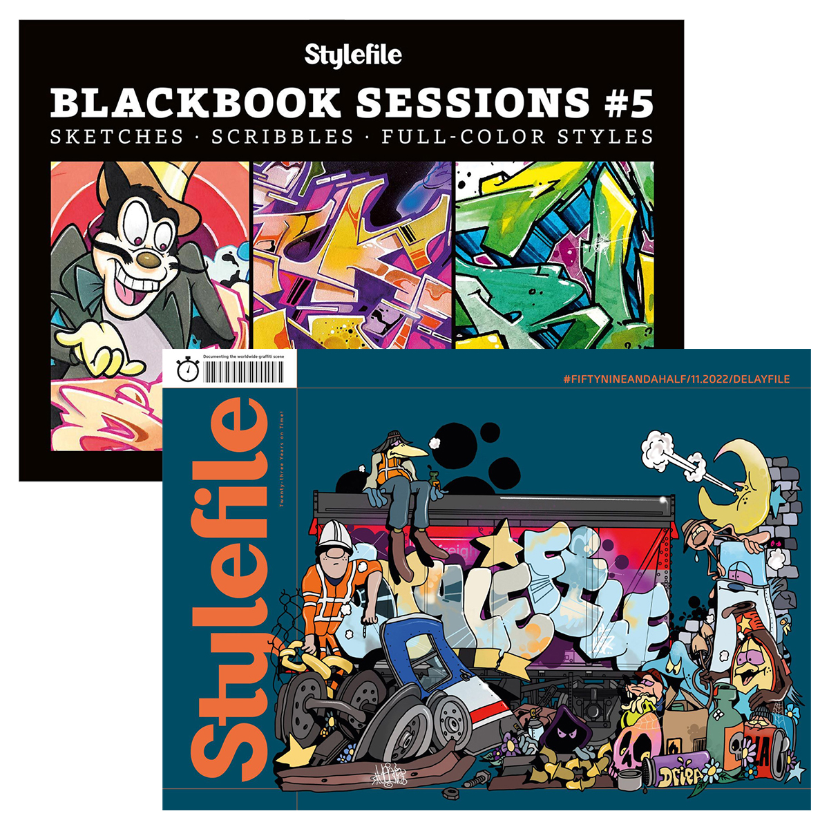 Stylefile 2er Bundle "Blackbook Sessions #5" + Magazin "Stylefile #59 ½ - Delayfile"
