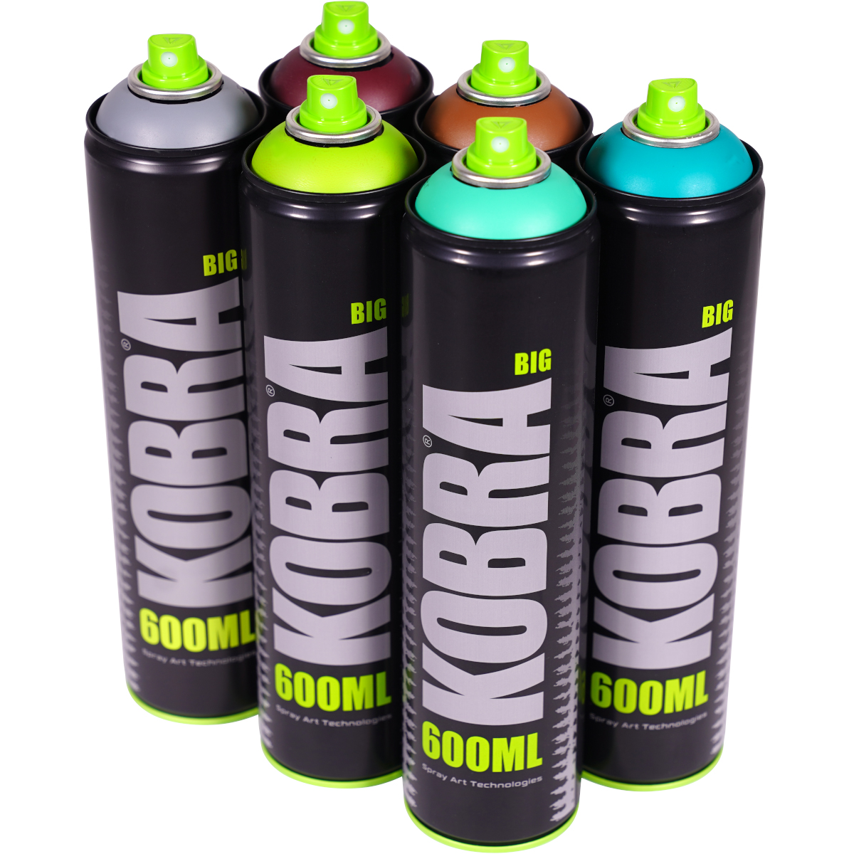 Kobra Big "Sixpack Acid Army Tones" (6x600ml)