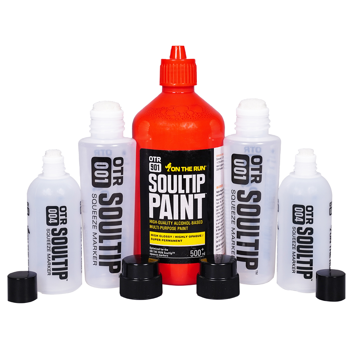 OTR "Soultip Paint Red Set" (5 Teile)