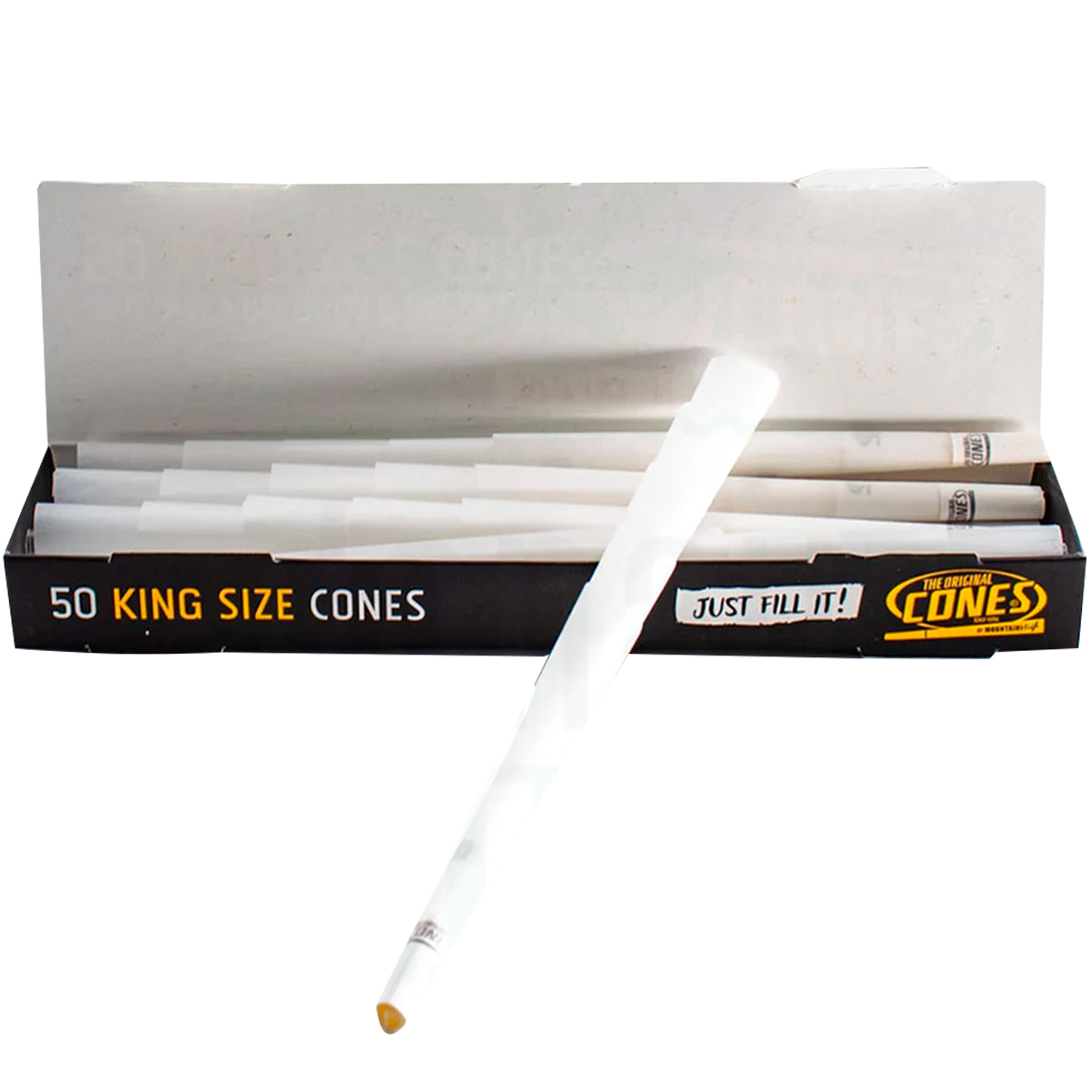 Cones Basic "King Size Pre-Rolled Cones" - 50 Blättchen
