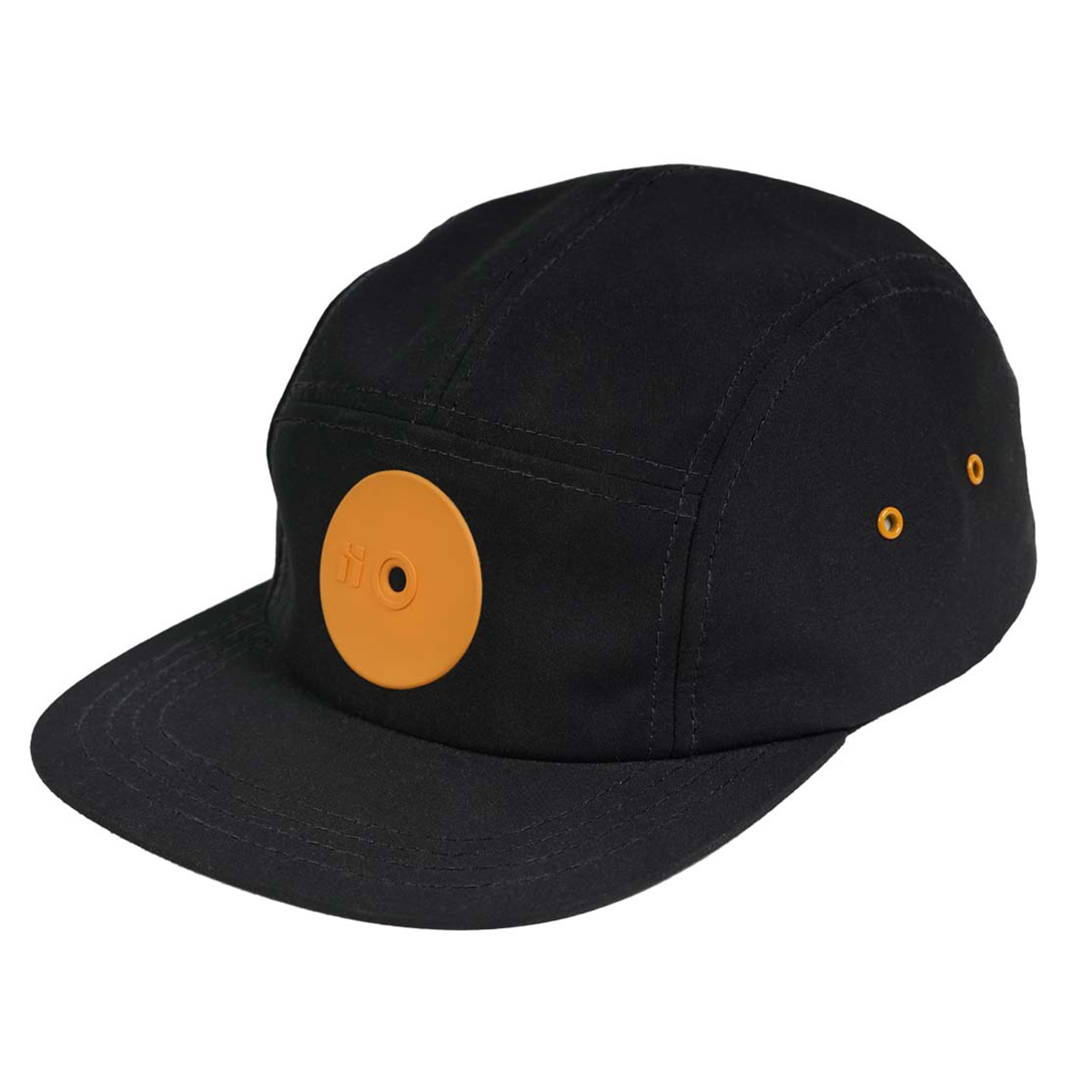 Mr. Serious "Fat Cap Series - Medium Fat Cap Cap" Black/Orange
