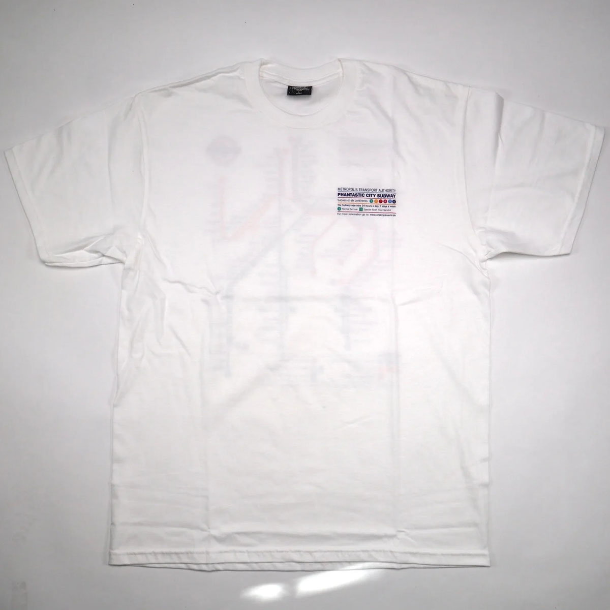 Underpressure T-Shirt "Phantastic City 2" White